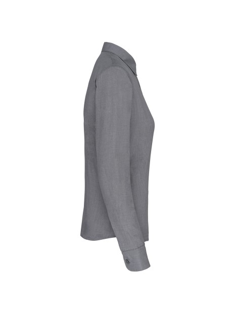 KARIBAN Chemise popeline polycoton entretien facile femme /api/colors/4aec04d1-687e-4c17-9275-2f36ebc782ac personnalisable