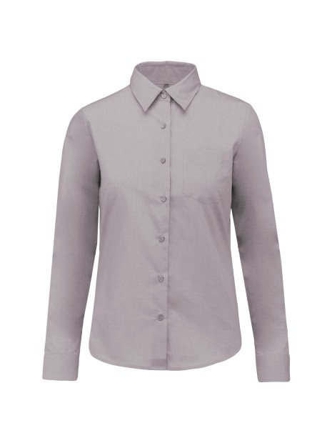 KARIBAN Chemise popeline polycoton entretien facile femme /api/colors/12080c85-8950-461d-af35-871f7cb95d1d personnalisable