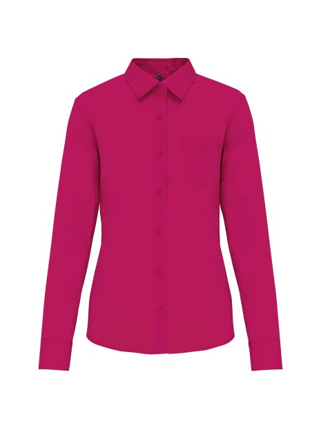 KARIBAN Chemise popeline polycoton entretien facile femme /api/colors/0327c765-dd20-409c-911d-31f7a9b4c2f5 personnalisable