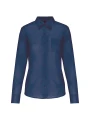 KARIBAN Chemise popeline polycoton entretien facile femme /api/colors/ad672b31-05a4-4a7a-979a-b5fc02595a56 personnalisable