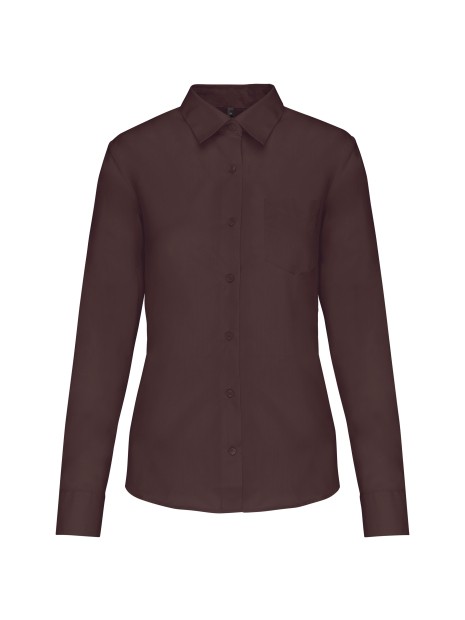 KARIBAN Chemise popeline polycoton entretien facile femme /api/colors/951cb8b6-18b8-4f27-8f99-2d223c8b4856 personnalisable