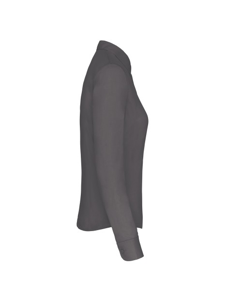 KARIBAN Chemise popeline polycoton entretien facile femme /api/colors/b8e7287e-3390-473c-ba17-deb40419cef7 personnalisable