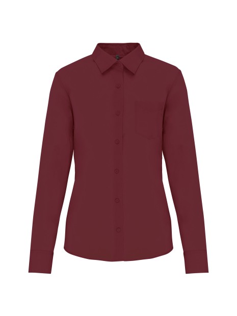 KARIBAN Chemise popeline polycoton entretien facile femme /api/colors/3f4410b9-f80f-412a-9aa8-9260cc84003d personnalisable