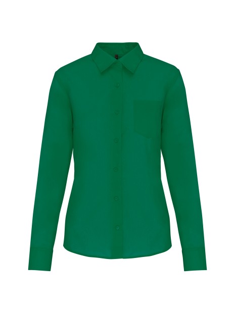 KARIBAN Chemise popeline polycoton entretien facile femme /api/colors/8e228bbe-4407-4cbc-b57b-e0b7f7e9d211 personnalisable