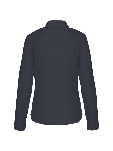 KARIBAN Chemise popeline polycoton entretien facile femme /api/colors/a74dfbdb-7821-4e15-a7e5-fe07498d41c7 personnalisable