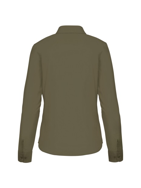 KARIBAN Chemise popeline polycoton entretien facile femme /api/colors/f670900e-42da-4667-ab56-d8f2804cba19 personnalisable