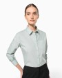 KARIBAN Popeline-Hemd Baumwollpolyester pflegeleicht für Damen Hemden personalisierbar