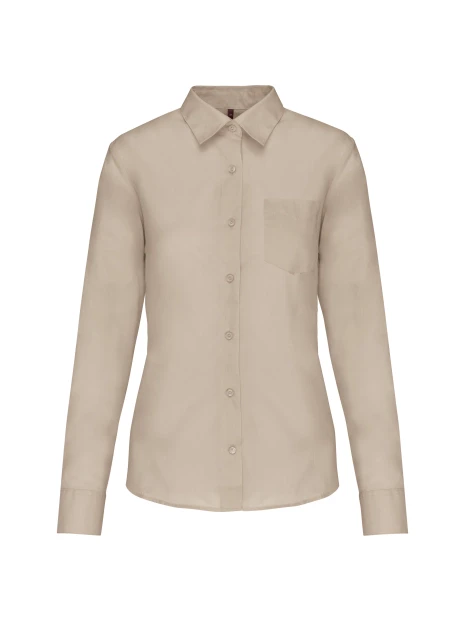 KARIBAN Chemise popeline polycoton entretien facile femme /api/colors/13a9f258-6ed5-4b44-b30c-6e7b15d934d4 personnalisable
