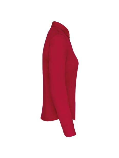 KARIBAN Chemise popeline polycoton entretien facile femme /api/colors/f7def30f-cf00-4a4e-8048-9f030f6d3017 personnalisable