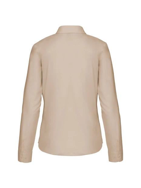 KARIBAN Chemise popeline polycoton entretien facile femme /api/colors/a97c0345-672e-42f2-9afe-b1145dea3541 personnalisable