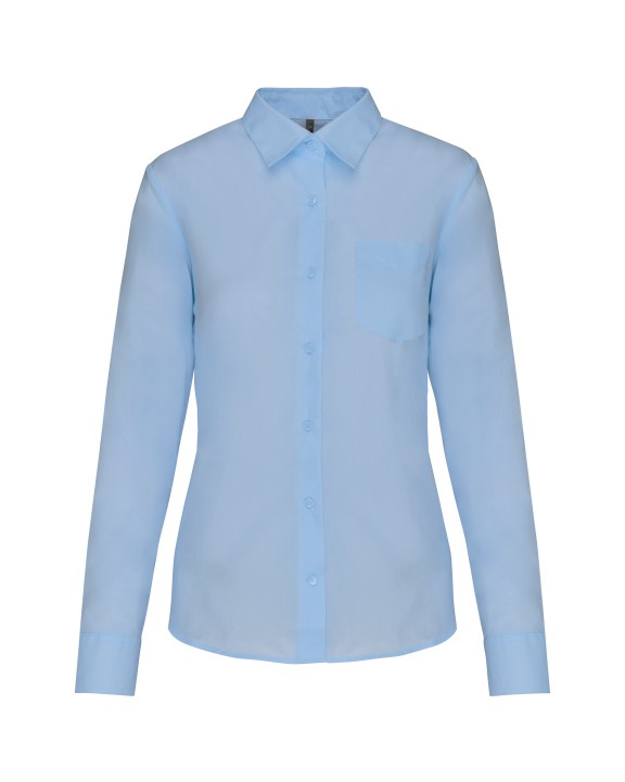 Chemises personnalisable KARIBAN Chemise popeline polycoton entretien facile femme
