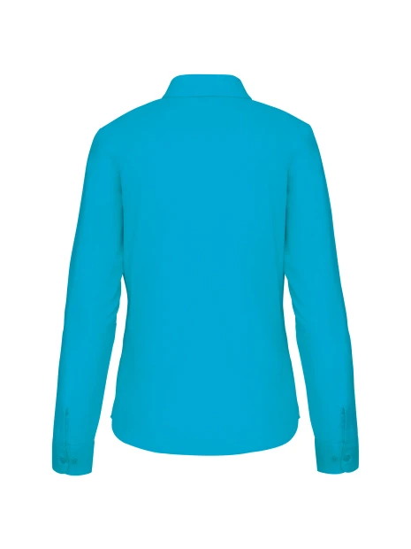 KARIBAN Chemise popeline polycoton entretien facile femme /api/colors/e40de318-302c-4c66-b949-5dcddefdc482 personnalisable