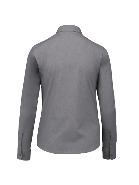 KARIBAN Chemise popeline polycoton entretien facile femme /api/colors/4aec04d1-687e-4c17-9275-2f36ebc782ac personnalisable