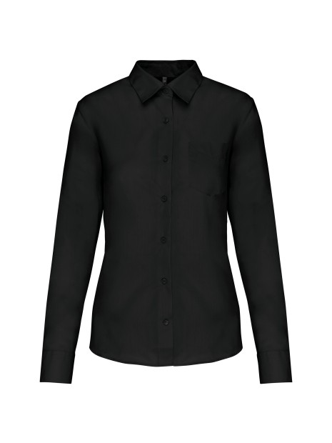 KARIBAN Chemise popeline polycoton entretien facile femme /api/colors/b9fdad4a-5e94-45cb-8c03-c08b349b28c3 personnalisable