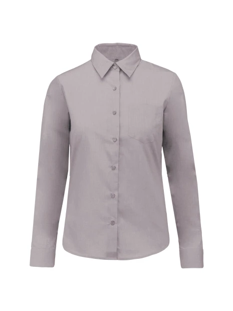 KARIBAN Chemise popeline polycoton entretien facile femme /api/colors/12080c85-8950-461d-af35-871f7cb95d1d personnalisable