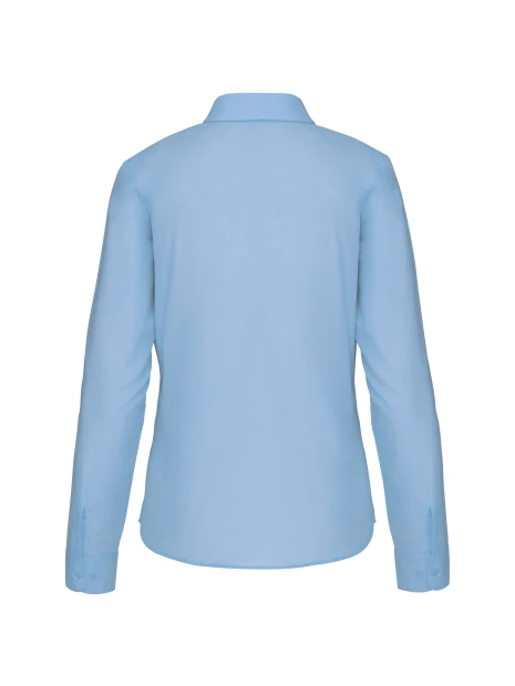 KARIBAN Chemise popeline polycoton entretien facile femme /api/colors/7cd11260-06e9-4679-96ce-f0c0cca5092d personnalisable