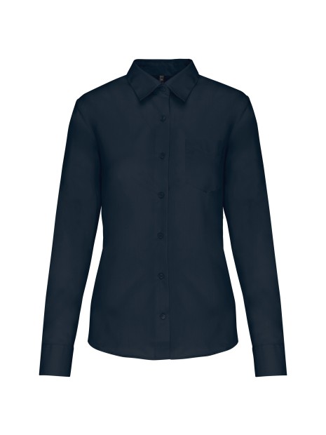 KARIBAN Chemise popeline polycoton entretien facile femme /api/colors/b68891a9-1d28-4f7a-8deb-775c45027afd personnalisable