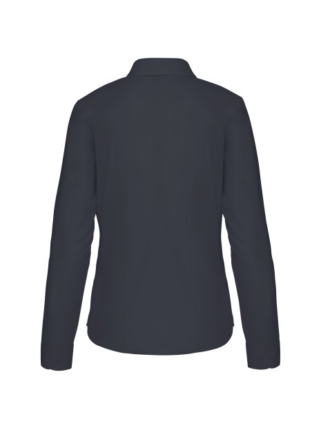 KARIBAN Chemise popeline polycoton entretien facile femme /api/colors/a74dfbdb-7821-4e15-a7e5-fe07498d41c7 personnalisable