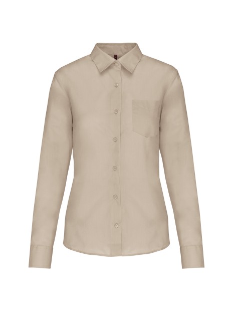 KARIBAN Chemise popeline polycoton entretien facile femme /api/colors/13a9f258-6ed5-4b44-b30c-6e7b15d934d4 personnalisable