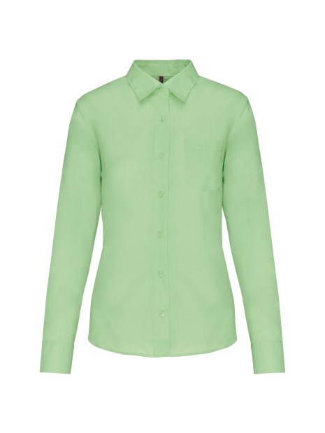 KARIBAN Chemise popeline polycoton entretien facile femme /api/colors/c32fbc9c-9f32-4b30-babf-17c9422e351d personnalisable