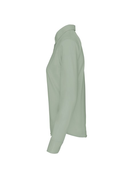 KARIBAN Chemise popeline polycoton entretien facile femme /api/colors/9461b1f5-f20c-4909-acf0-8bf53fdec48b personnalisable