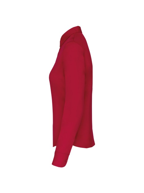 KARIBAN Chemise popeline polycoton entretien facile femme /api/colors/f7def30f-cf00-4a4e-8048-9f030f6d3017 personnalisable