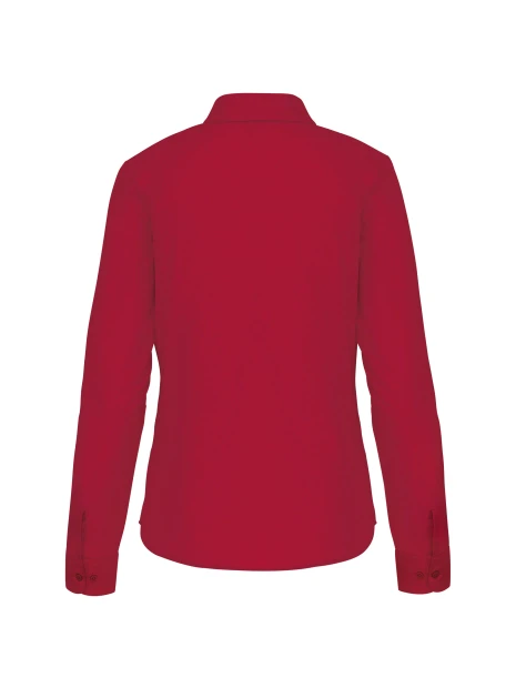 KARIBAN Chemise popeline polycoton entretien facile femme /api/colors/f7def30f-cf00-4a4e-8048-9f030f6d3017 personnalisable