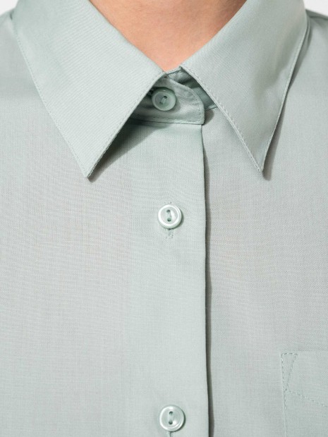 Chemises à personnaliser KARIBAN Chemise popeline polycoton entretien facile femme 