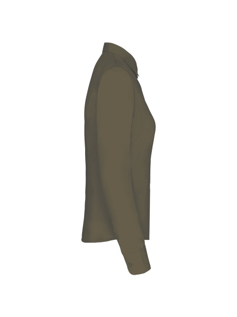 KARIBAN Chemise popeline polycoton entretien facile femme /api/colors/f670900e-42da-4667-ab56-d8f2804cba19 personnalisable