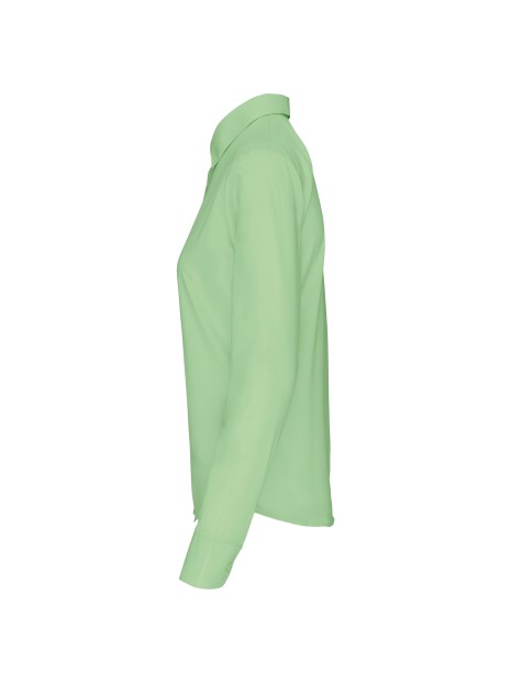 KARIBAN Chemise popeline polycoton entretien facile femme /api/colors/c32fbc9c-9f32-4b30-babf-17c9422e351d personnalisable