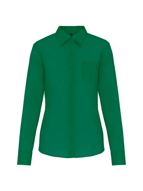 KARIBAN Chemise popeline polycoton entretien facile femme /api/colors/8e228bbe-4407-4cbc-b57b-e0b7f7e9d211 personnalisable
