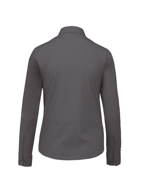 KARIBAN Chemise popeline polycoton entretien facile femme /api/colors/b8e7287e-3390-473c-ba17-deb40419cef7 personnalisable