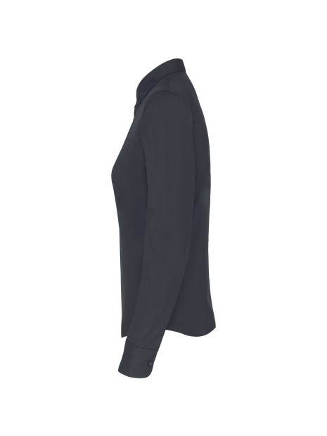 KARIBAN Chemise popeline polycoton entretien facile femme /api/colors/a74dfbdb-7821-4e15-a7e5-fe07498d41c7 personnalisable