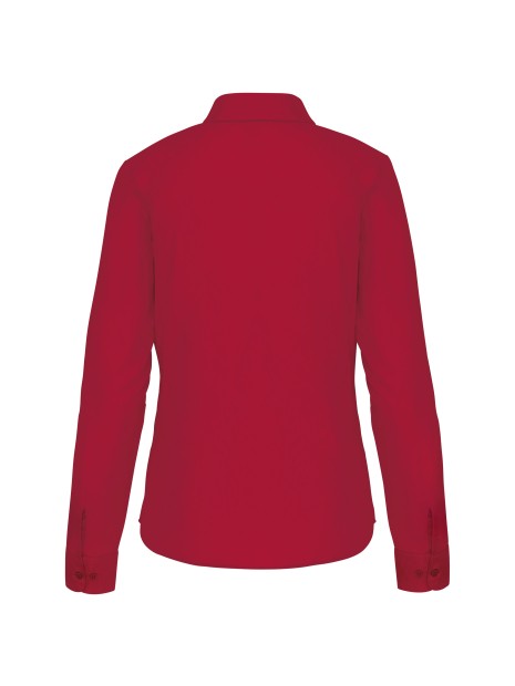 KARIBAN Chemise popeline polycoton entretien facile femme /api/colors/f7def30f-cf00-4a4e-8048-9f030f6d3017 personnalisable