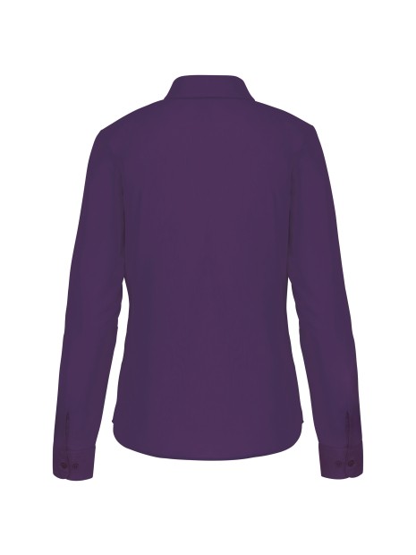 KARIBAN Chemise popeline polycoton entretien facile femme /api/colors/f28ecd26-255e-4b18-a29c-08c2af1111d3 personnalisable