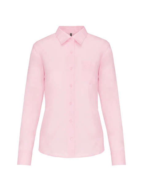 KARIBAN Chemise popeline polycoton entretien facile femme /api/colors/e6e01a9e-32a8-4240-a2ea-a7c5187399a7 personnalisable