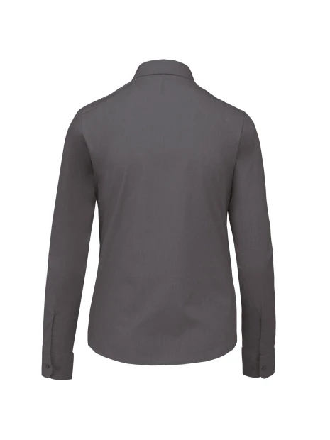 KARIBAN Chemise popeline polycoton entretien facile femme /api/colors/b8e7287e-3390-473c-ba17-deb40419cef7 personnalisable