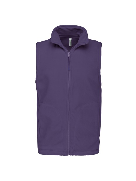 KARIBAN Bodywarmer micropolaire homme /api/colors/f28ecd26-255e-4b18-a29c-08c2af1111d3 personnalisable