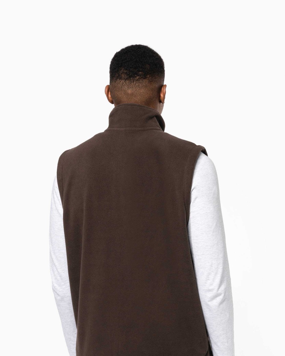 KARIBAN Mikrofleece-Bodywarmer für Herren Polar Fleeces personalisierbar