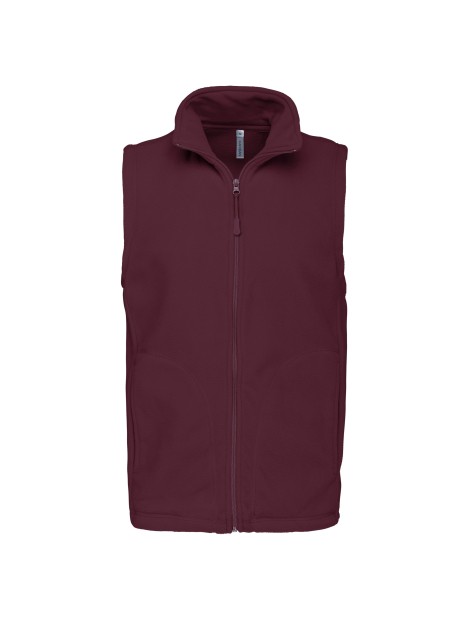 KARIBAN Bodywarmer micropolaire homme /api/colors/3f4410b9-f80f-412a-9aa8-9260cc84003d personnalisable