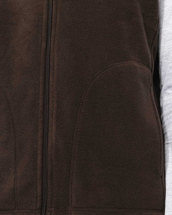 Laines polaires personnalisable KARIBAN Bodywarmer micropolaire homme