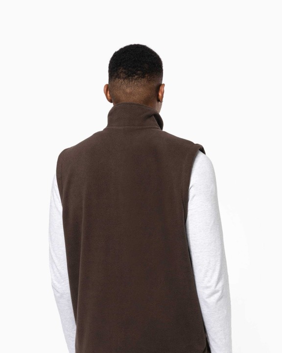 Laines polaires personnalisable KARIBAN Bodywarmer micropolaire homme