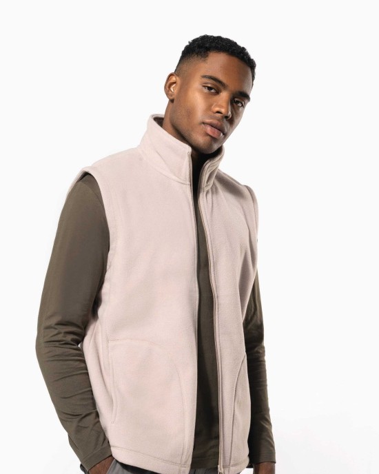 Laines polaires personnalisable Kariban Bodywarmer micropolaire homme