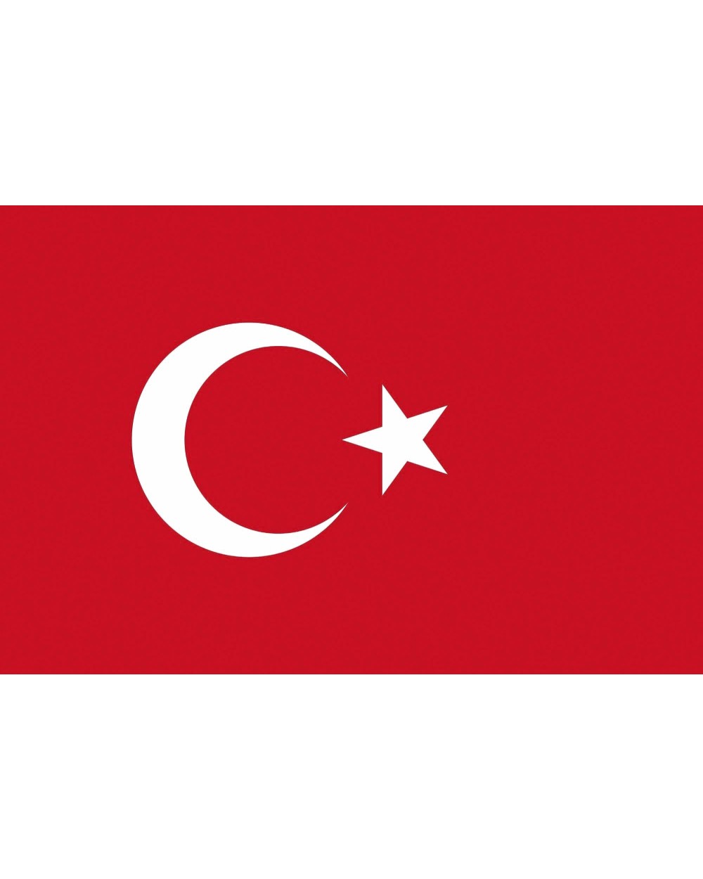 Accessoires personnalisable PRINTWEAR Flag Turkey