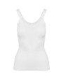 T-shirts KARIBAN Ecologische en naadloze top met kant voor bedrukking &amp; borduring