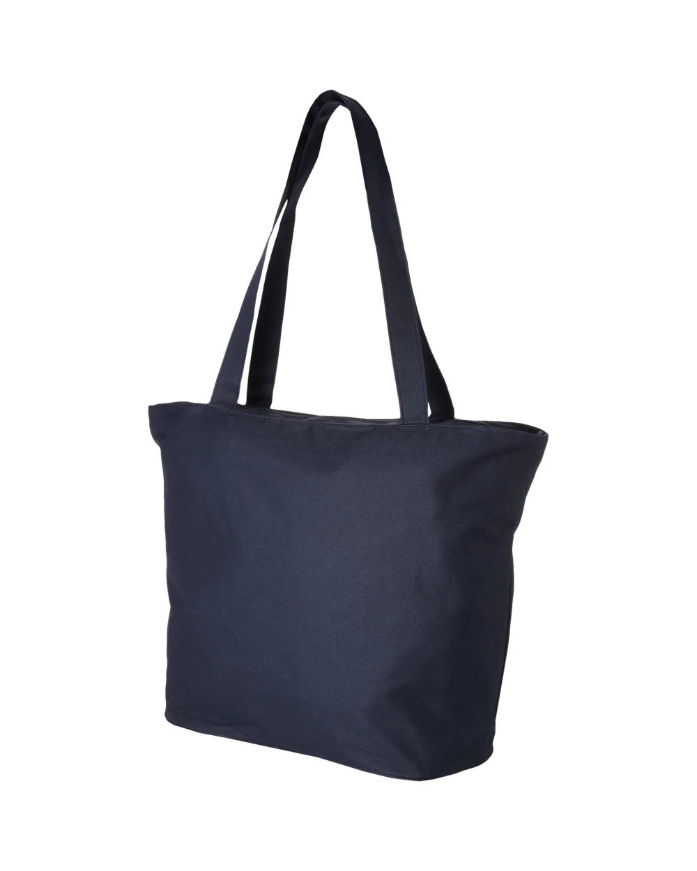Tote bags 4DO Panama polyester draagtas met rits 20L voor bedrukking &amp; borduring