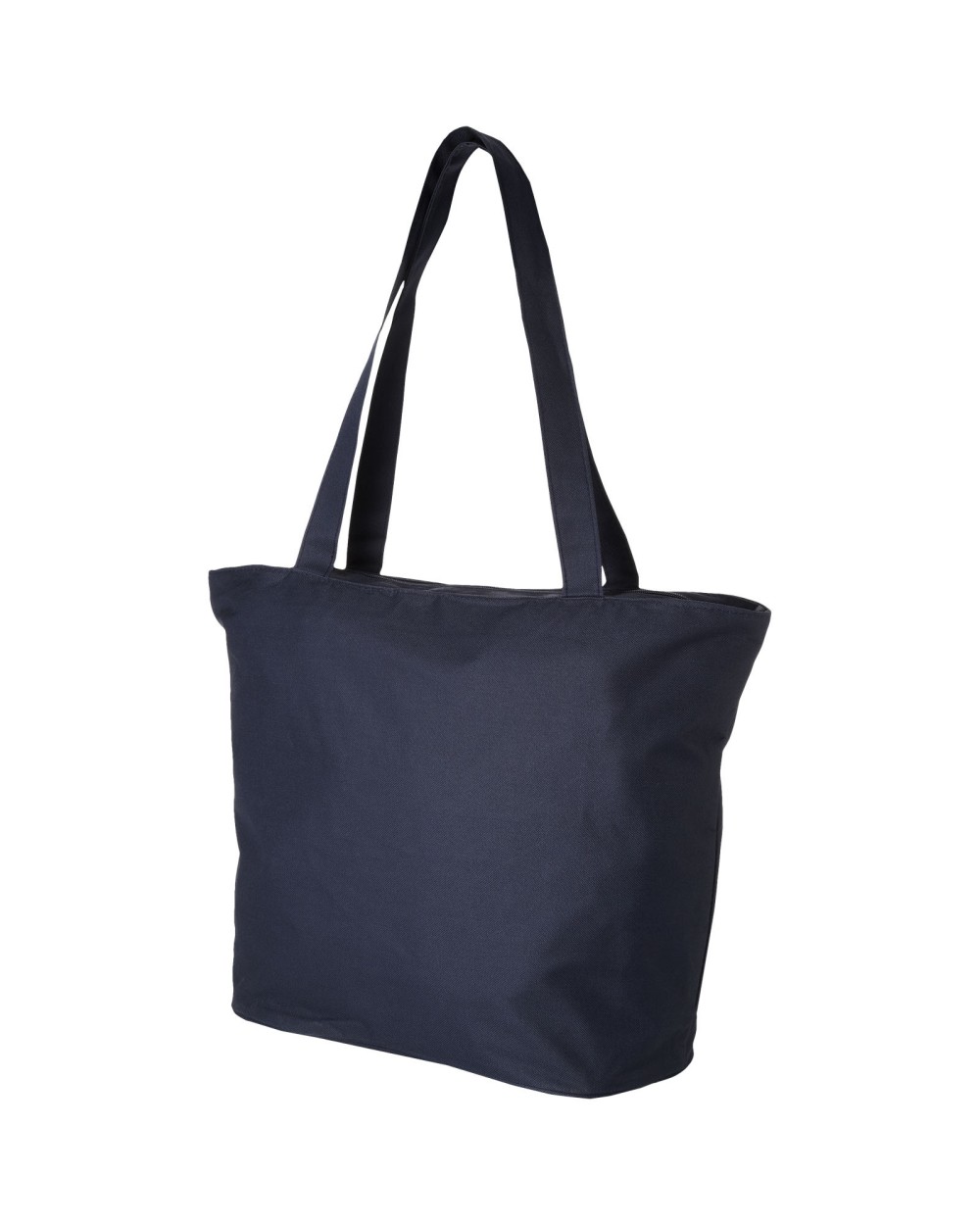 Tote bags 4DO Panama polyester draagtas met rits 20L voor bedrukking &amp; borduring