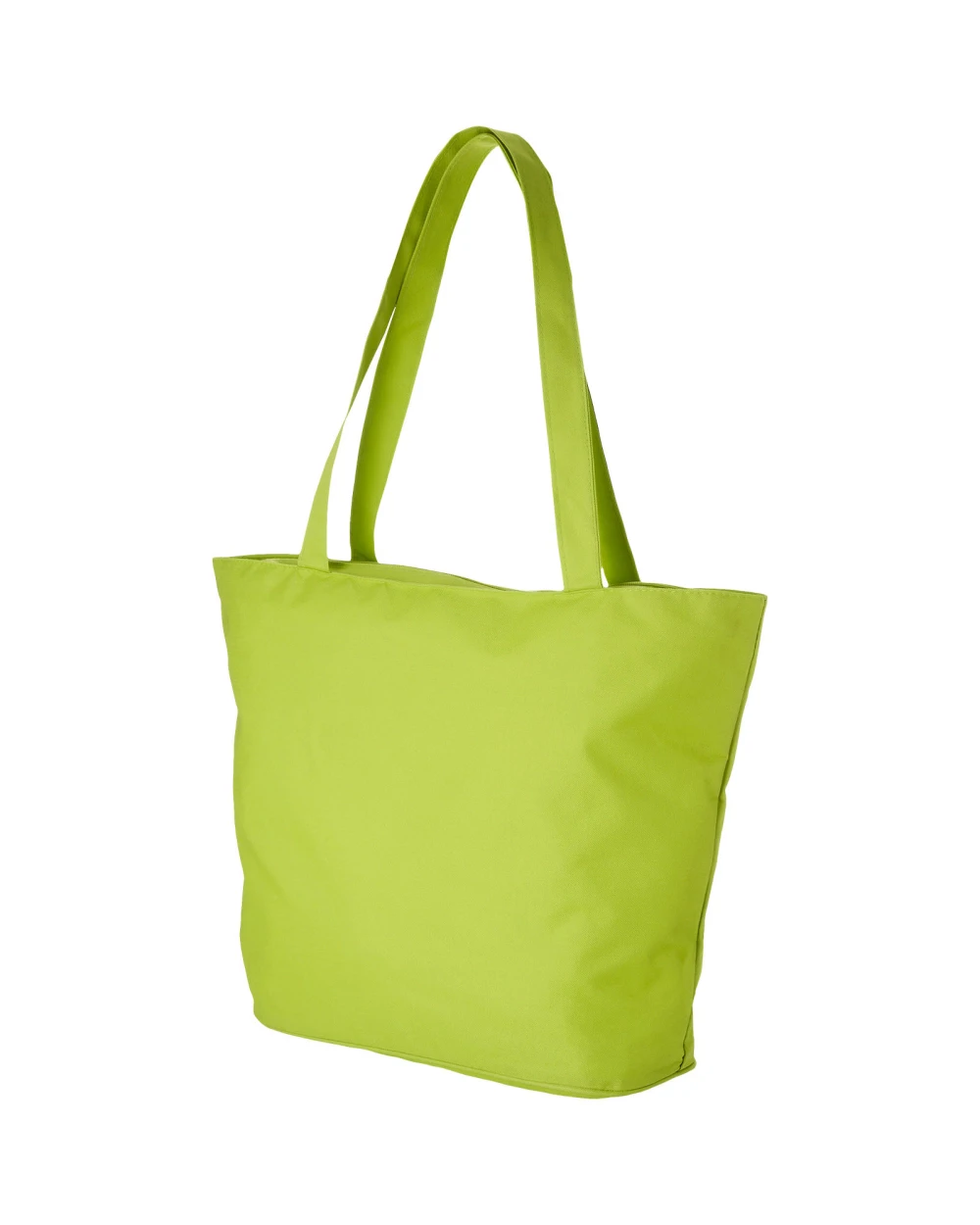 Tote bags 4DO Panama polyester draagtas met rits 20L voor bedrukking &amp; borduring