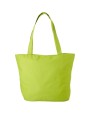 Tote bags 4DO Panama polyester draagtas met rits 20L voor bedrukking &amp; borduring