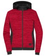 JAMES & NICHOLSON Ladies´ Padded Hybrid Jacket Jacken personalisierbar